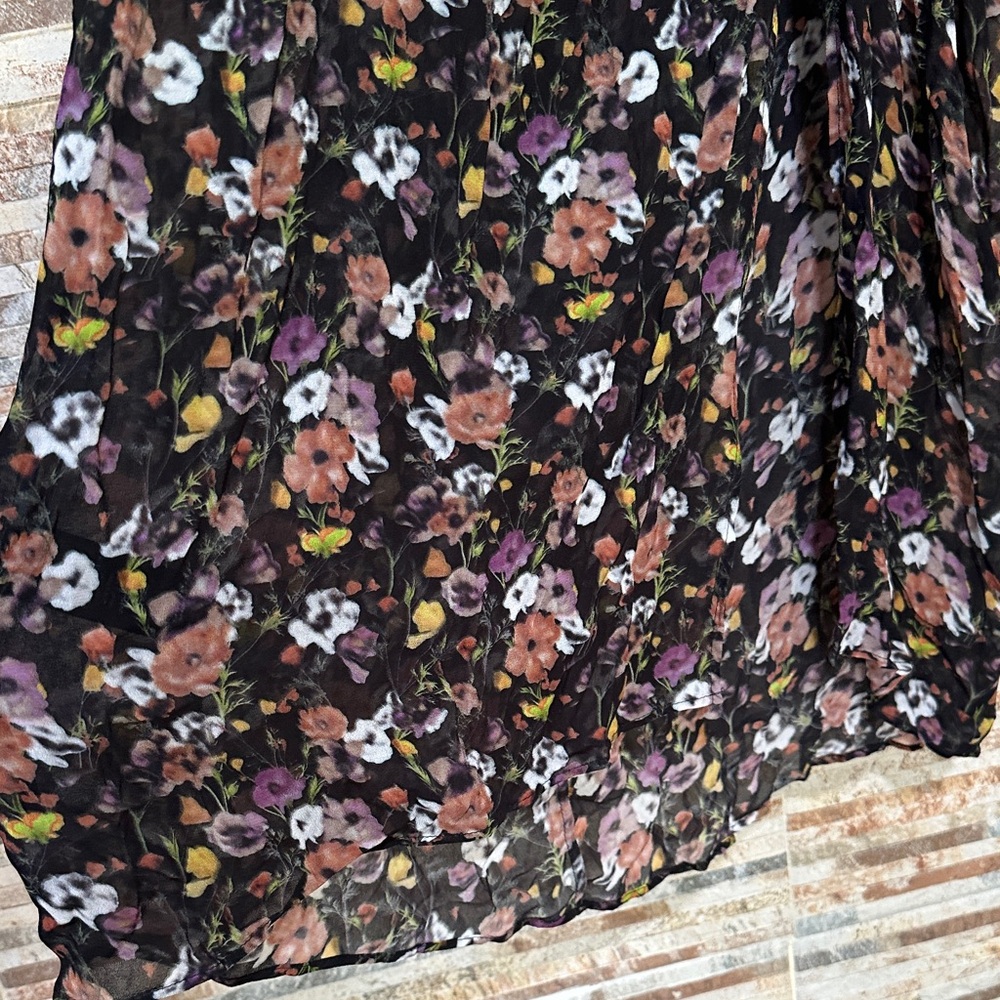 rag & bone Multicolor Floral Long Sleeve Dress - Picture 3 of 6